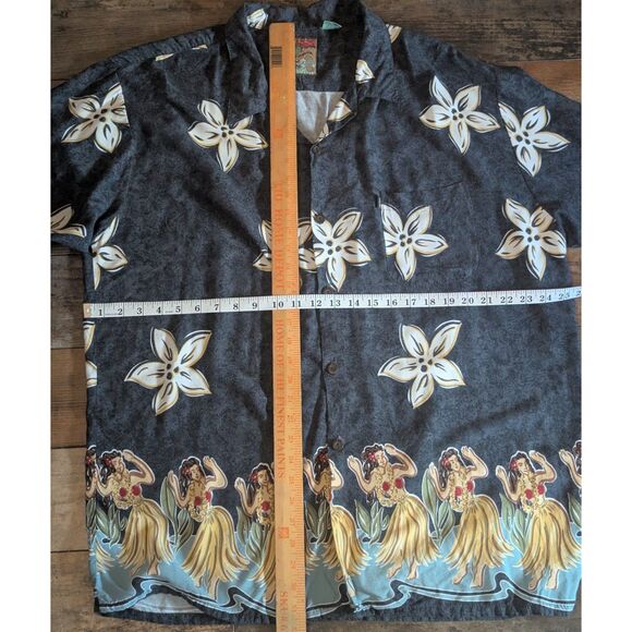Pineapple Connection XL Vintage Tropical Hawaiian Aloha Shirt - Picture 4 of 5